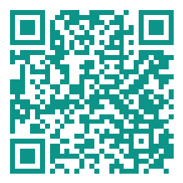 QR code in action: printed QR code at an event with a guest scanning